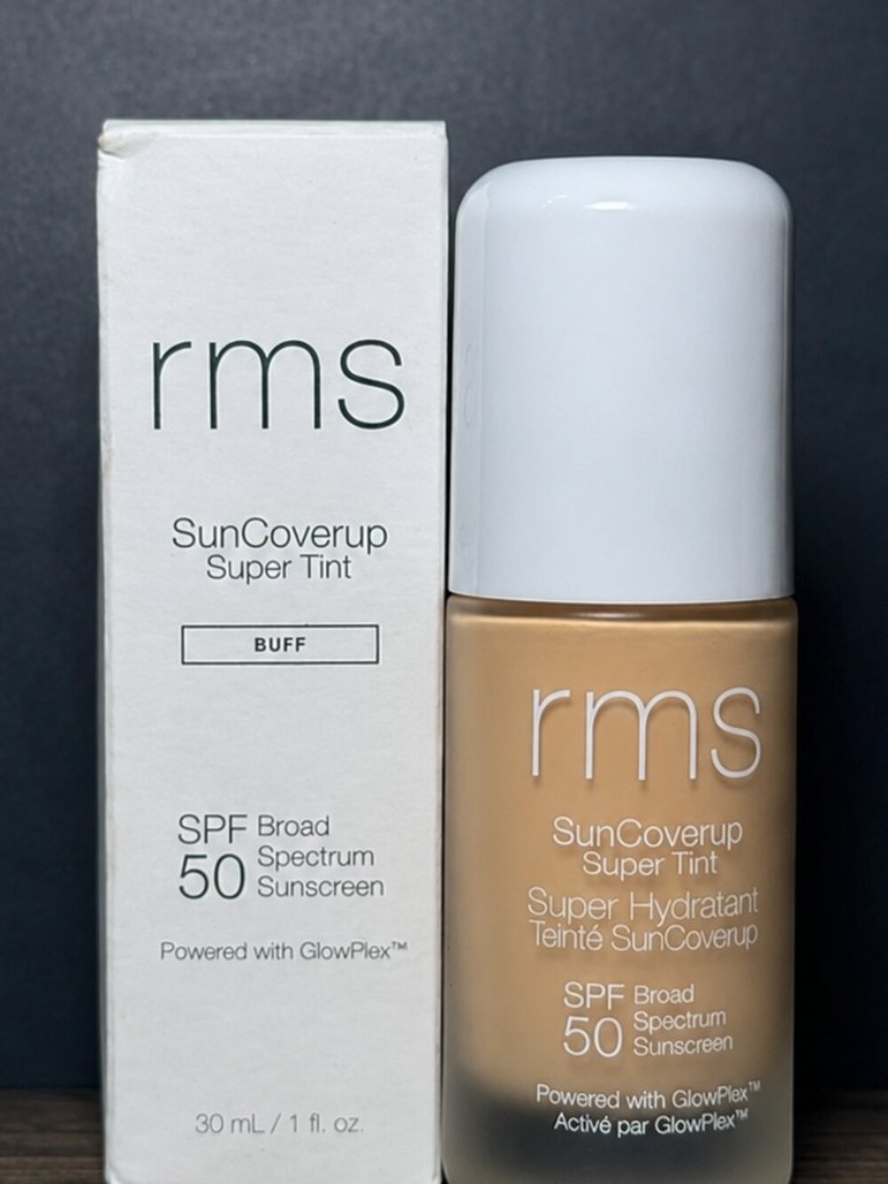 RMS Beauty SunCoverup Super Tint SPF 50 — Shade BUFF (2 Available)